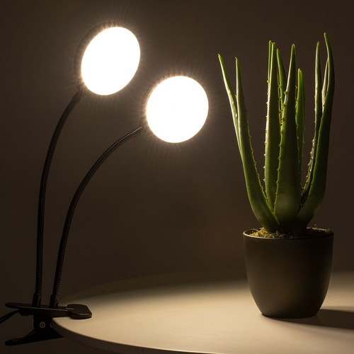 Grow Light Hydro Spectrum LED plant grow light with 2 adjustable heads