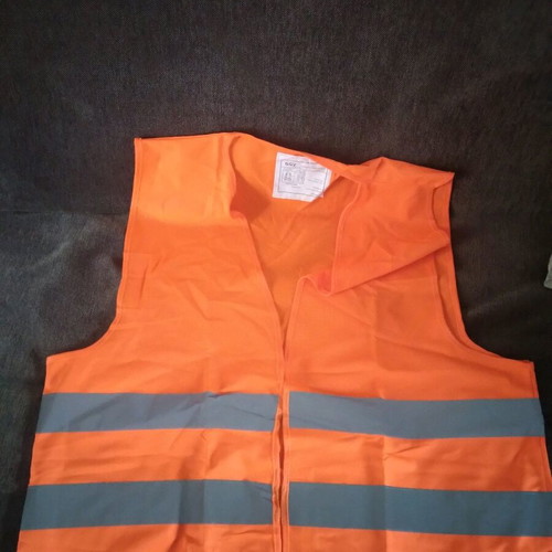 Work vest with reflective strips new large - XL