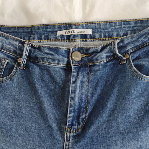 Mat Fashion Plus Size XS jeans light blue pants