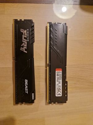 Kingston Technology FURY Beast 32GB DDR4 RAM, 3200 MHz (2x16)