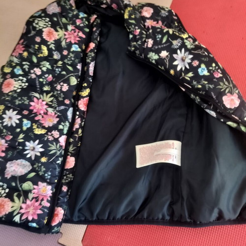 Name It floral sleeveless vest, size 122 cm, age 7
