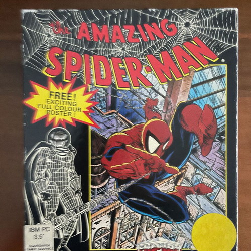 The Amazing Spider-Man By Empire used, box and poster, IBM game