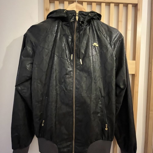 Nike Air Limited Jacket with Snake Print and Gold Details size S
