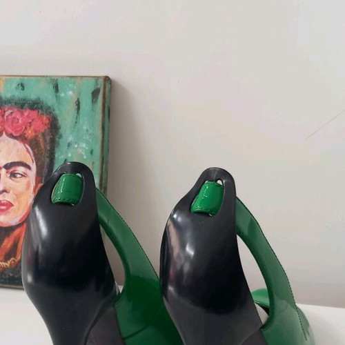 United Nude pumps like new, size 36, black and green