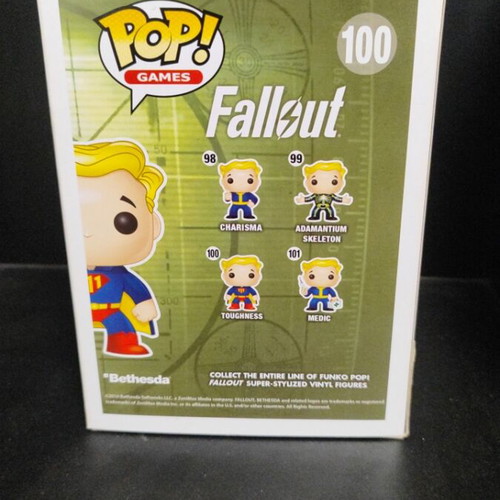 Funko Pop Fallout 100 Toughness 2016 release like new