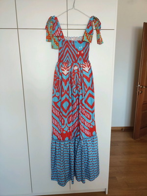 Maxi φόρεμα καλοκαιρινό πολύχρωμο μέγεθος M ολοκαίνουργιο
