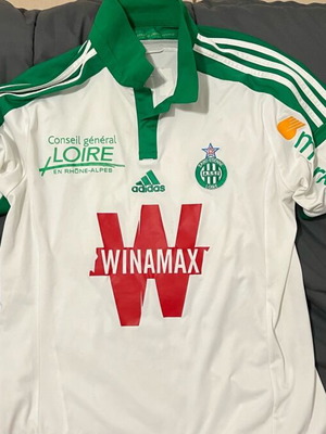 St Etienne 2014-15 Perrin adidas jersey size large like new