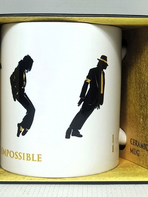 Michael Jackson Nothing Is Impossible 350ml Ceramic Mug new