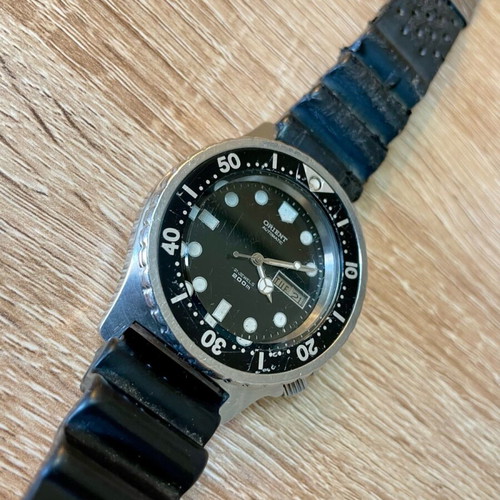 Orient Vintage Professional Diver 42mm used, black