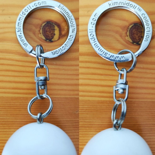 YASUNA Peaceful Kimmidoll keyring figurine, vintage