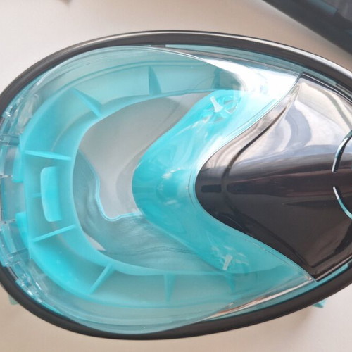 Full Face Snorkeling Mask like new with GoPro mount