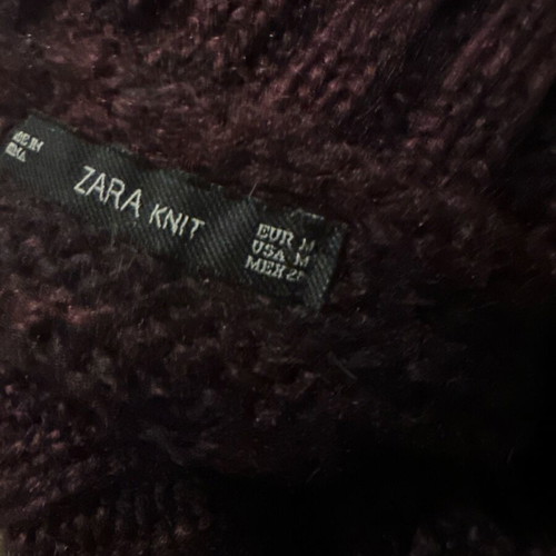 Zara sweater dress like new, brown