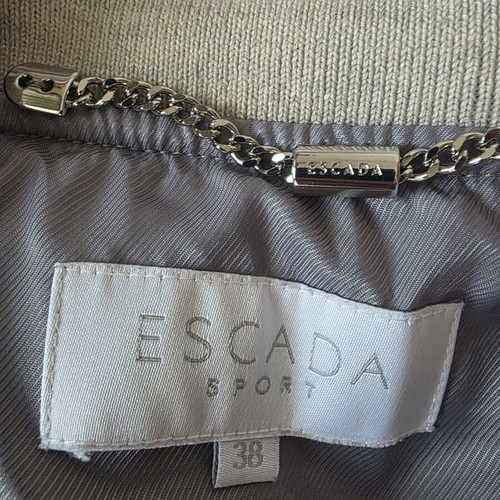 Escada bomber jacket new, gray, size M