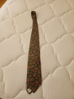 Men's silk tie Pagoni made in Italy like new