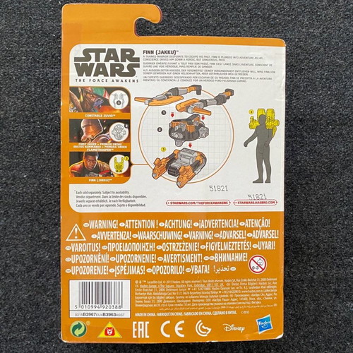 Star Wars Finn (Jakku) action figure new