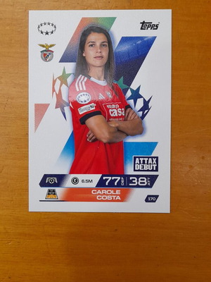 Topps Card Match Ataxx Carol Costa New