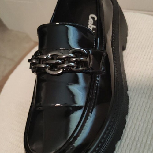 Loafers new black size 40, lightweight and comfortable