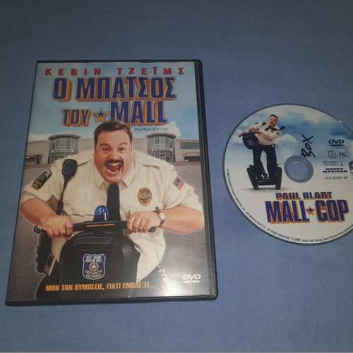 Paul Blart Mall Cop DVD used, comedy with subtitles