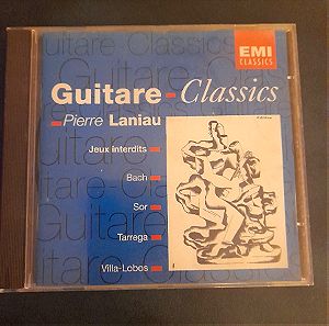 CD, Guitare- Classics, Pierre Laniau ,EMI original made in France