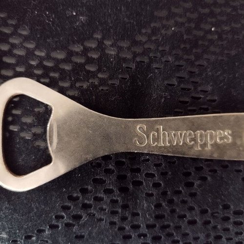 Schweppes vintage bottle opener used