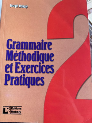 French Grammar Joseph Roboly new