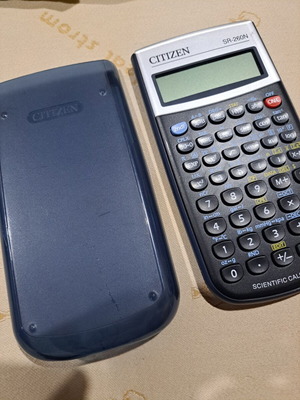 Citizen SR-260N Scientific Calculator like new with case