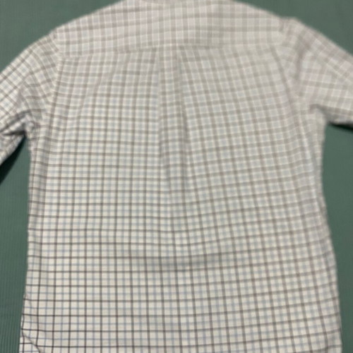 Tommy Hilfiger men's dress shirt, Large, Custom Fit, plaid