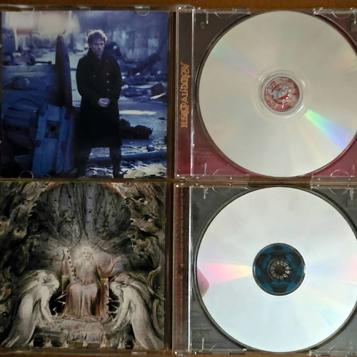 Bruce Dickinson Accident of Birth and The Chemical Wedding CDs, first pressings