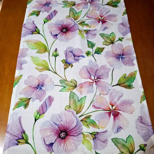 Runner Table Spring floral, new, 1.44x41cm