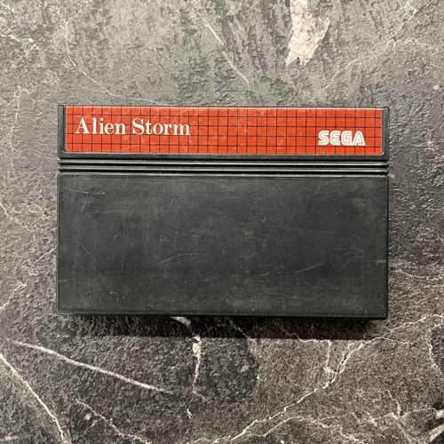 Sega Master System Alien Storm cartridge used