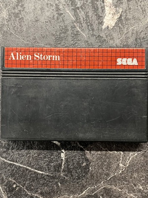 Sega Master System Alien Storm cartridge used