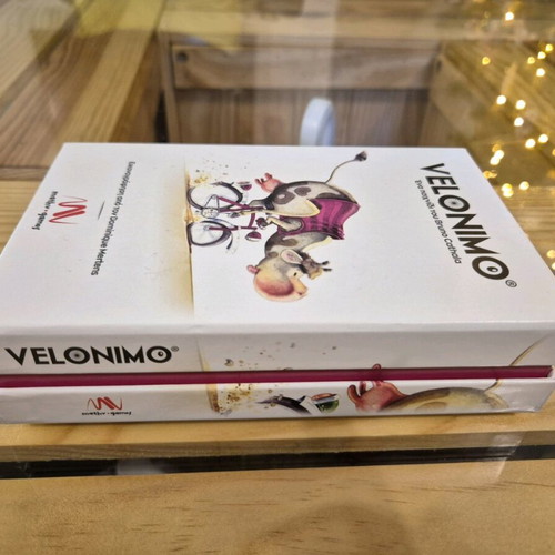 Velonimo board game with cards for 2-5 players, age 7+