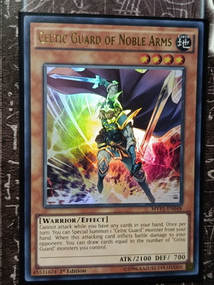 Celtic Guard of Noble Arms Yu-Gi-Oh! card