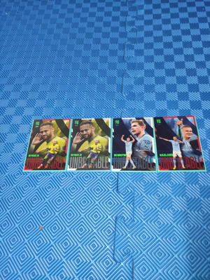 Panini Top Class Unbeatable football stickers like new