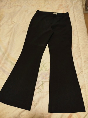 Melrose women's black fabric pants like new, size M