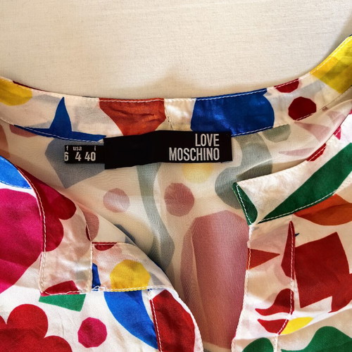 Women's clothes like new, including genuine Moschino colorful piece