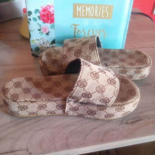 Fabric sandals size 37 used, not for sea