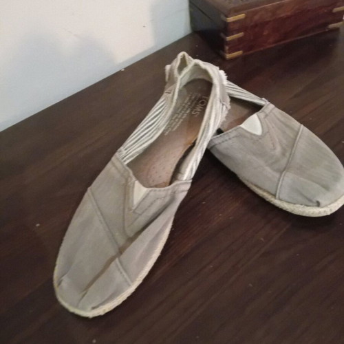 Toms gray ballerinas used, size 38-39