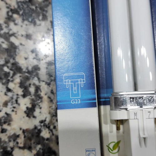 Philips Master PL-S 9W fluorescent lamp new, G23 base, cool white