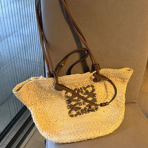 Summer bag like new, beige hand-held 44cm x 34cm