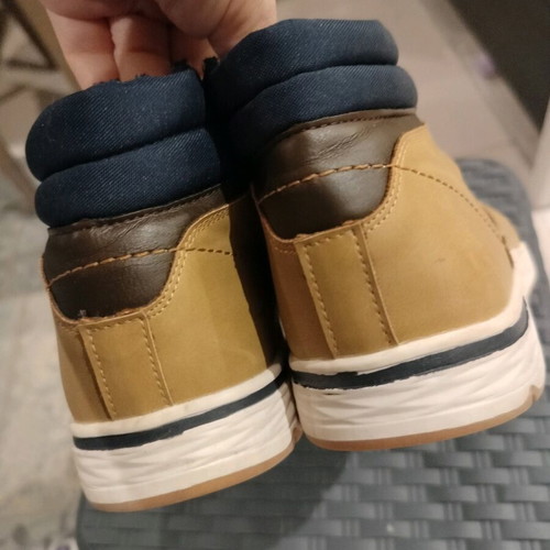 Boys' boots size 36 like new, brown