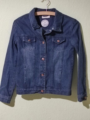 Orchestra denim jacket like new, blue, size M