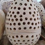 Handmade ceramic lamp 30 centimeters, new