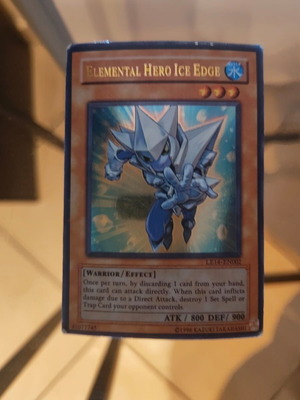 Yu-Gi-Oh! Elemental HERO Ice Edge card used