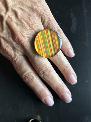 Ring collection like new, set of 6 different rings