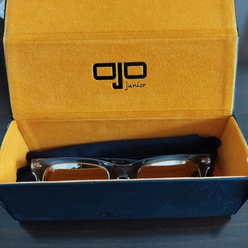 OJO Junior sunglasses like new, black and silver