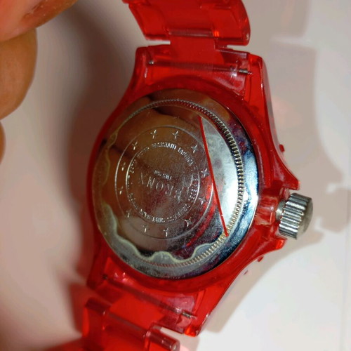 Women's wristwatch battery powered used, needs battery change