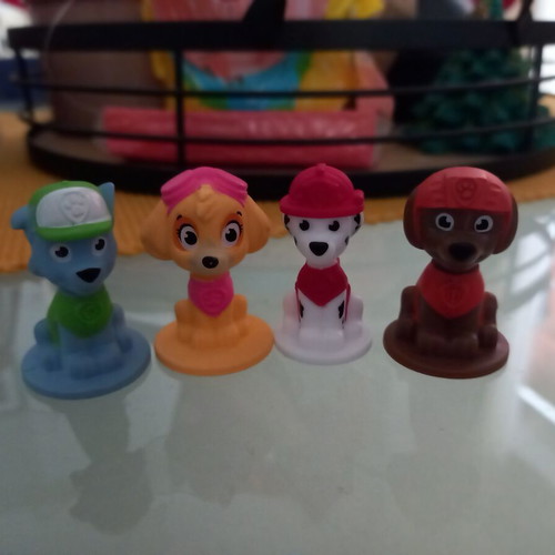 Φιγούρες Paw Patrol Kinder σετ 15 τεμ σαν καινούργιο