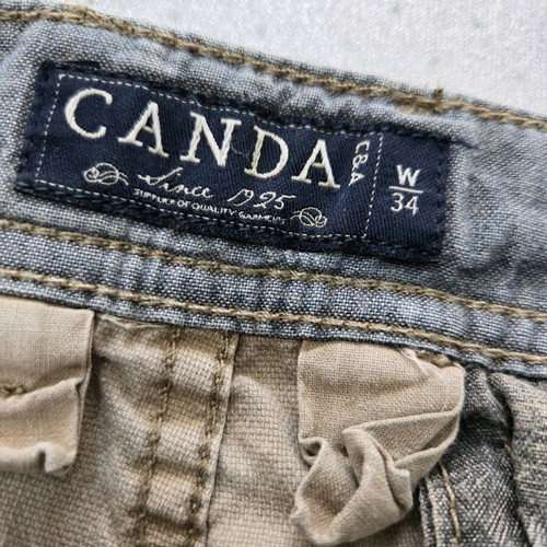 C&A Canda bermuda shorts like new, size 34, beige