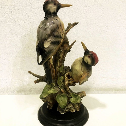 Porcelain decorative item used with signature